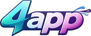 4 app সাইটের প্রধান লোগো